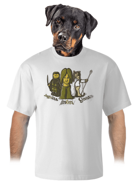 Společenstvo unisex tričko oversized White