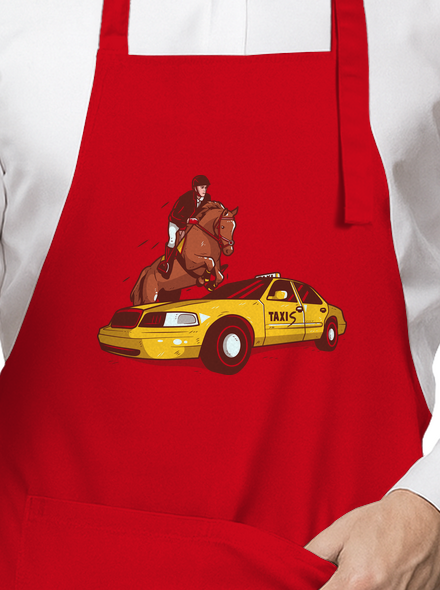 Taxis zástěra Red