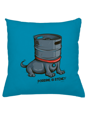 Štěně polštář Blue Turquoise