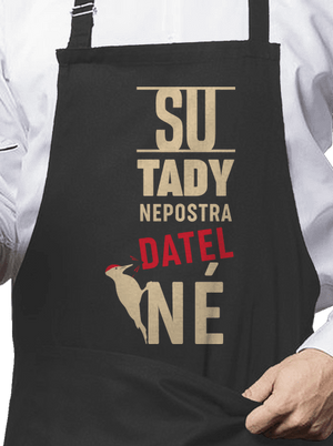 Nepostradatelné zástěra Dark Grey