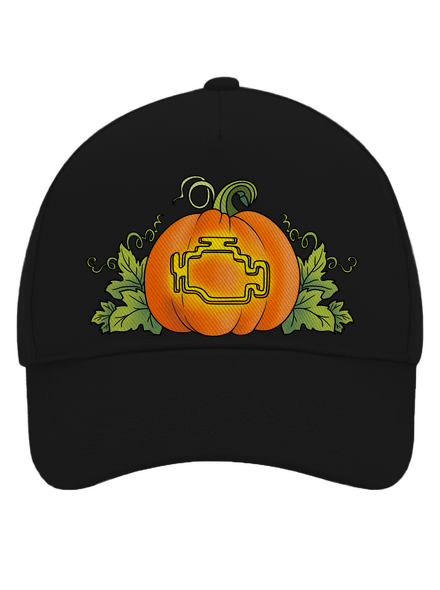Strašidelný Halloween kšiltovka baseballka Black