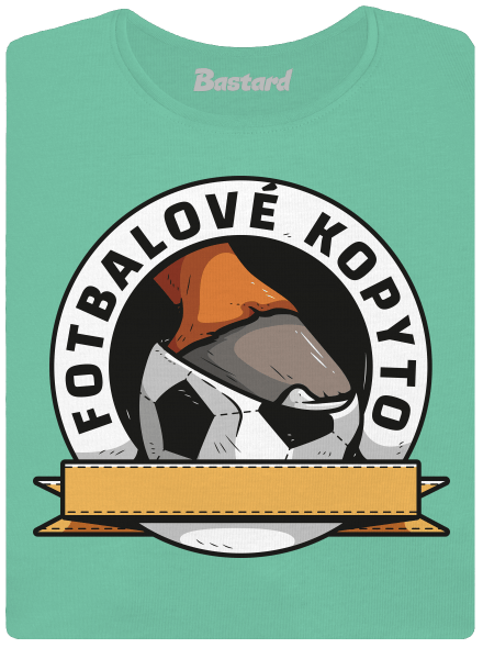 Fotbalové kopyto dámské tričko premium Mint Mal