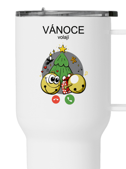 Vánoce volají termohrnek White