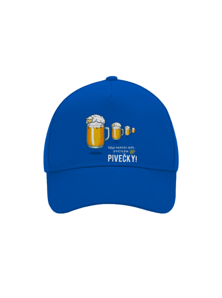 Pivečka kšiltovka baseballka Bright Royal