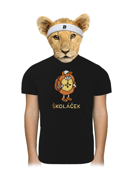 Školáček dětské sportovní tričko Black