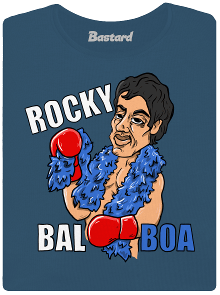 Rocky Bal boa dámské tričko premium Petrol Blue