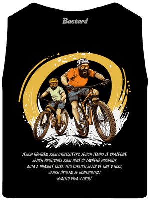 Cyklo 11 pánské tílko Black
