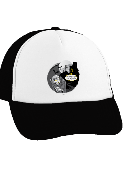 Nosferatu kšiltovka truckerka Black cap