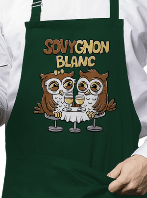 Sovygnon zástěra Bottle Green