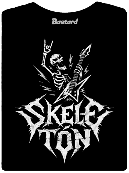 Skeletón dámské tričko premium Black