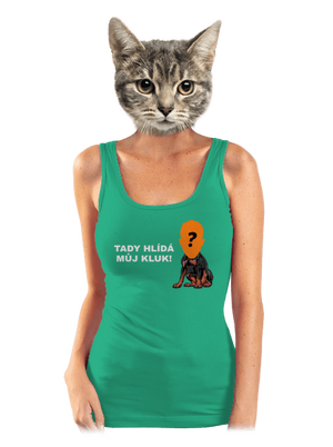 Tady hlídám já dámské tílko klasické Mint Mal