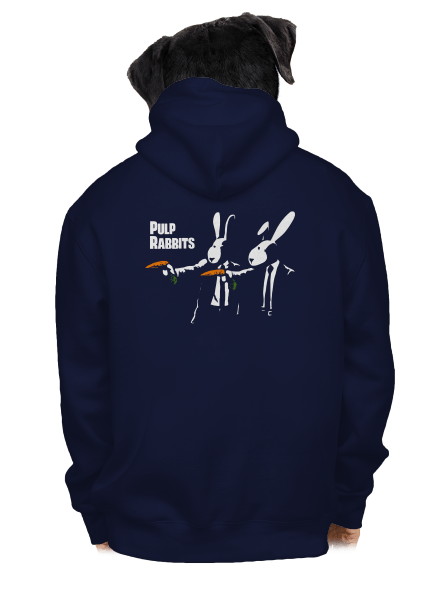 Historky z klobouku pánská mikina na zip Navy