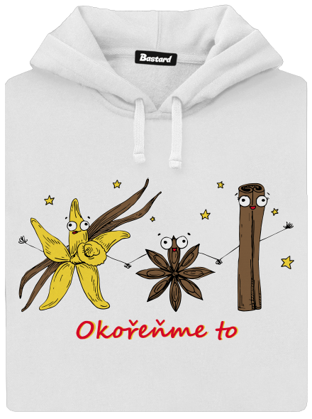 Okořeňme to dámská mikina klokanka White