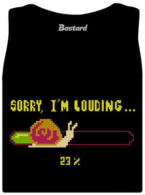 Louding dámské tílko klasické Black