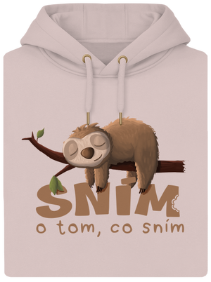 Sním o tom, co sním unisex mikina premium Rose Chalk