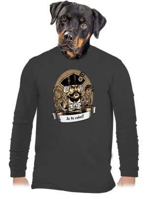 B14: S čerty nejsou žerty pánské dlouhý rukáv Dark Grey