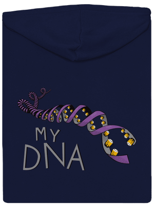 My DNA pánská mikina na zip Navy