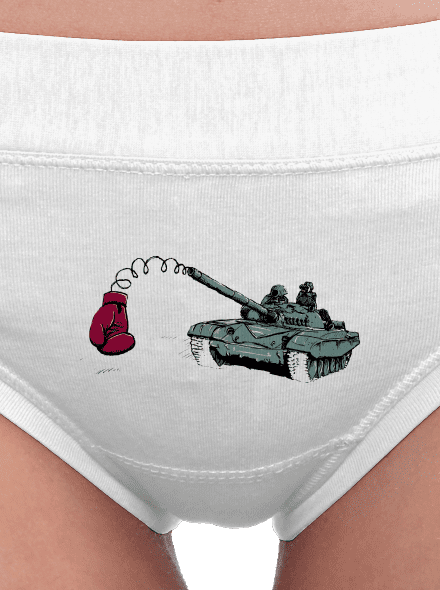 Tank dámské kalhotky White