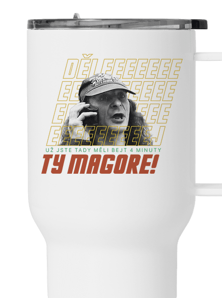 B18: Jiří Kára termohrnek White