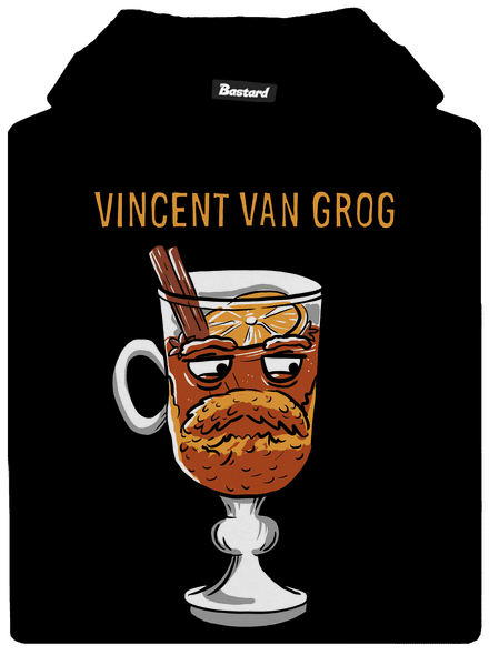 Vincent van Grog dětská mikina klokanka Black