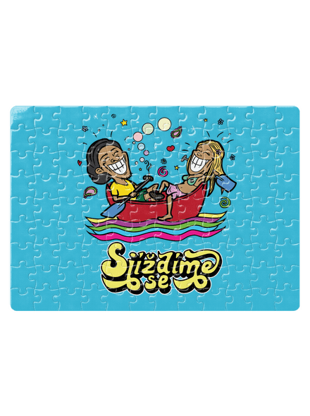 Sjíždíme se puzzle White