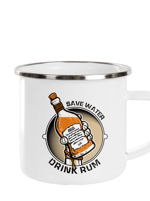 Save Water plecháček White