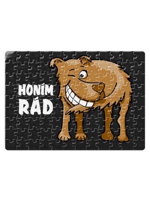 Honím rád puzzle White