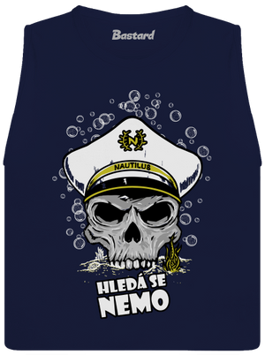 Kapitán Nemo dámské tílko volné Navy