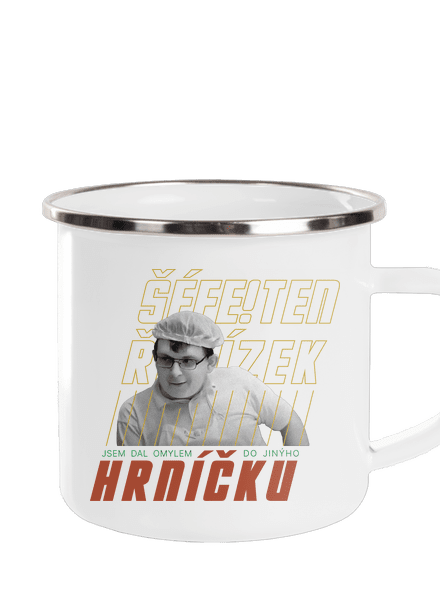 B18: Kluk s řetízkem plecháček White