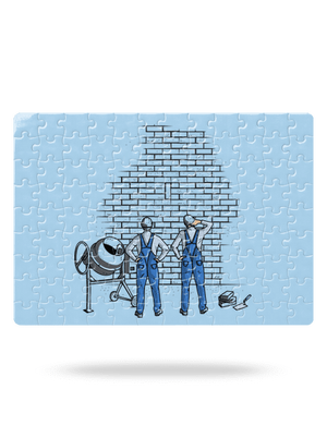 Zedníci puzzle White