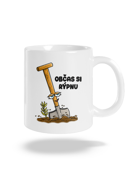 Občas si rýpnu klasický hrnek White