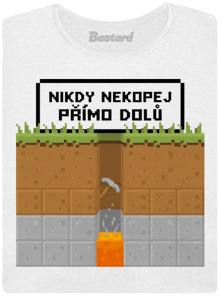 Nekopej dolů dámské tričko White