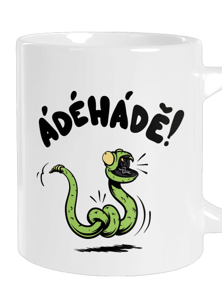 Ádéhádě velký hrnek White