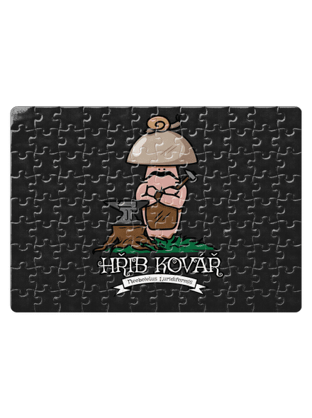 Hřib kovář puzzle White