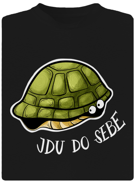 Jdu do sebe dětské sportovní tričko Black