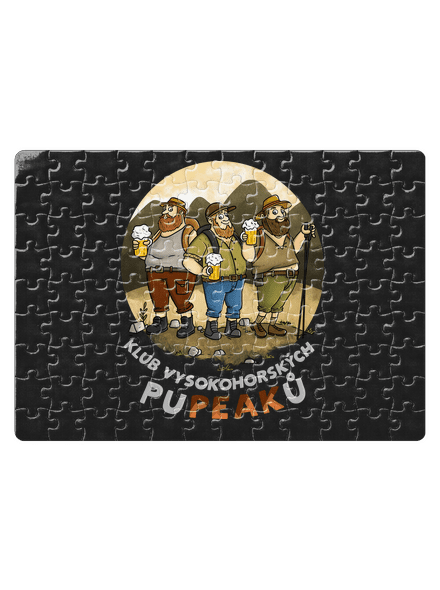 Klub pupeaků puzzle White