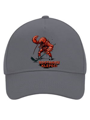 Dostanou klepec kšiltovka baseballka Graphite grey