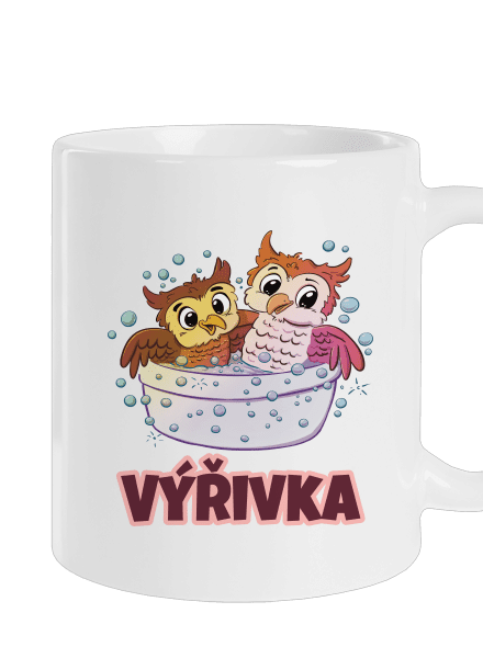 Výřivka klasický hrnek White