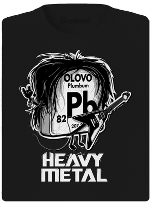 Heavy Metal dámské sportovní tričko Black