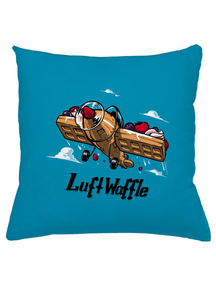 Luftwaffle polštář Blue Turquoise