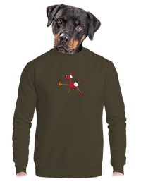 unisex mikina bez kapuce