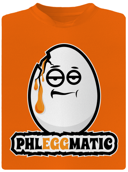 Phleggmatic dětské sportovní tričko Neon Orange