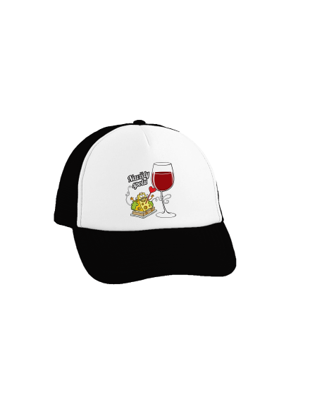 Navždy spolu kšiltovka truckerka Black cap