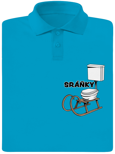 Sráňky pánská polokošile Blue Atol