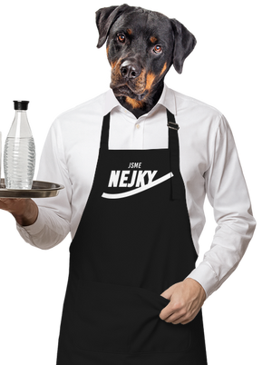 Nejky zástěra Black