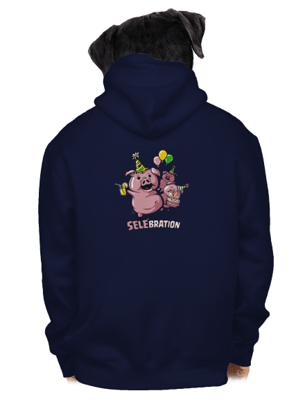 Selebration pánská mikina na zip Navy