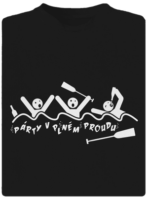 Party v plném proudu pánské sportovní tričko Black