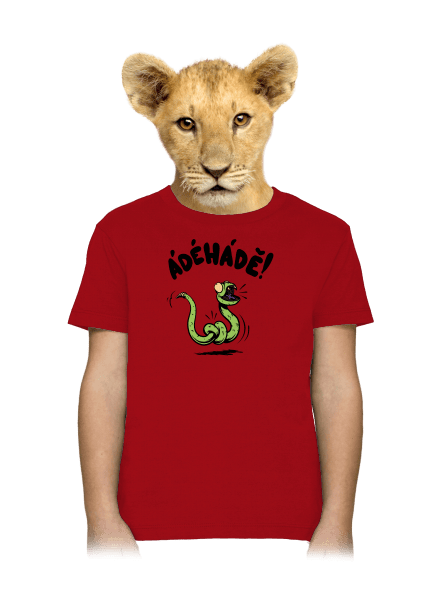 Ádéhádě dětské tričko Red