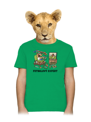 Fotbalový expert dětské tričko Kelly Green
