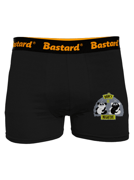 Don't be negative boxerky Black
